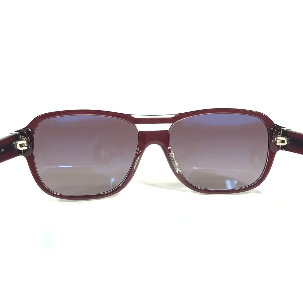 Chanel Sunglasses 5194 c.1261/3L Transparent Red Aviators with Purple Lenses